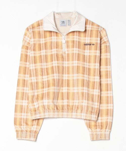 adidas TARTAN HALF ZIP / アディダス タータン ハーフ ジップ