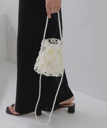 hellam（へラム）の「パール2WAYミニショルダーバッグ（ショルダー