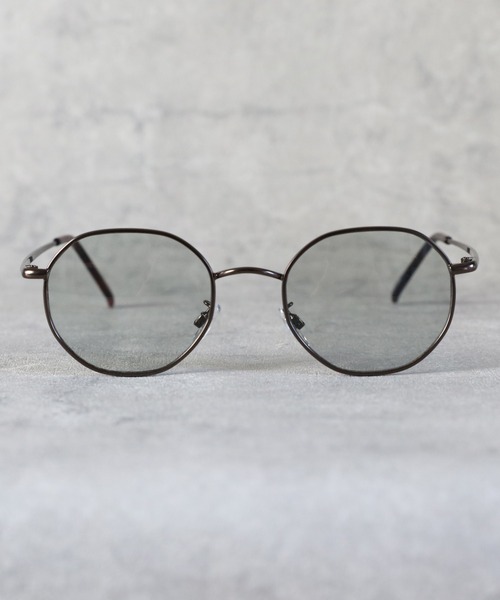 ８(eight)（エイト）の「オクタゴン(8角形)サングラス（サングラス・メンズ・ゴールド系その他/ブラウン系その他/ブラウン系その他4/ブラック系その他/ブラウン系その他2/ブラウン系その他3・FREE）」の22枚目の写真