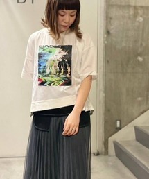 AULA AILA | AULA AILA（アウラ アイラ）別注オーシャンフォトプリントＴ(Tシャツ/カットソー)