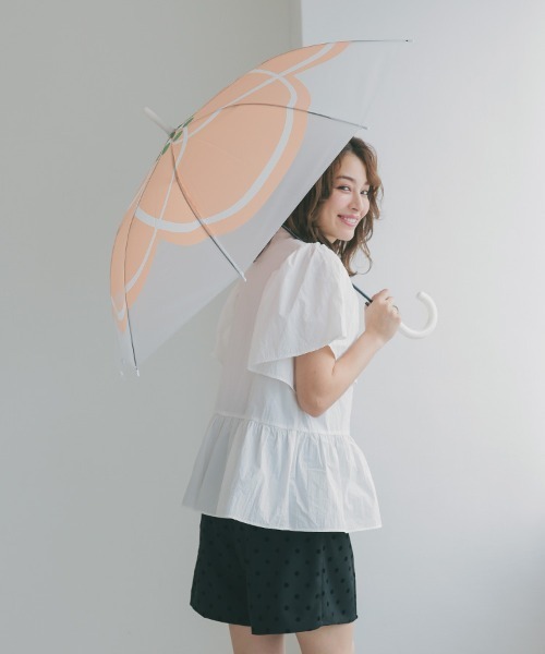 DONOBAN（ドノバン）の「ビニール傘（花柄）半透明（長傘・レディース・その他3/その他2/その他1・ONESIZE）」の14枚目の写真