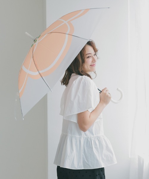 DONOBAN（ドノバン）の「ビニール傘（花柄）半透明（長傘・レディース・その他3/その他2/その他1・ONESIZE）」の13枚目の写真