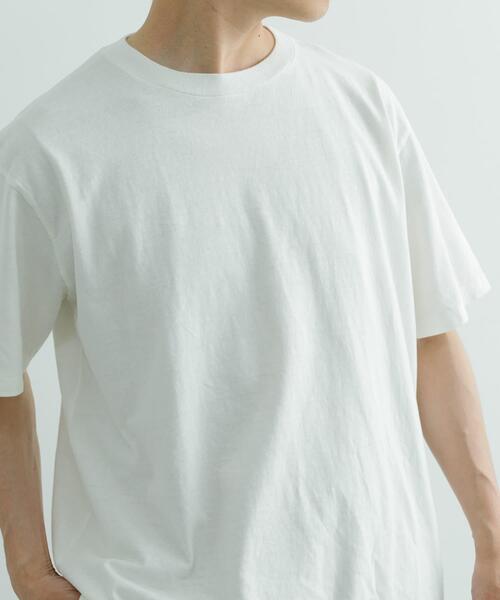 Healthknit（ヘルスニット）の「Healthknit　Made In Japan 1-Pack T-Shirts（Tシャツ/カットソー・メンズ・ホワイト/ブラック・SMALL/MEDIUM/LARGE）」の3枚目の写真