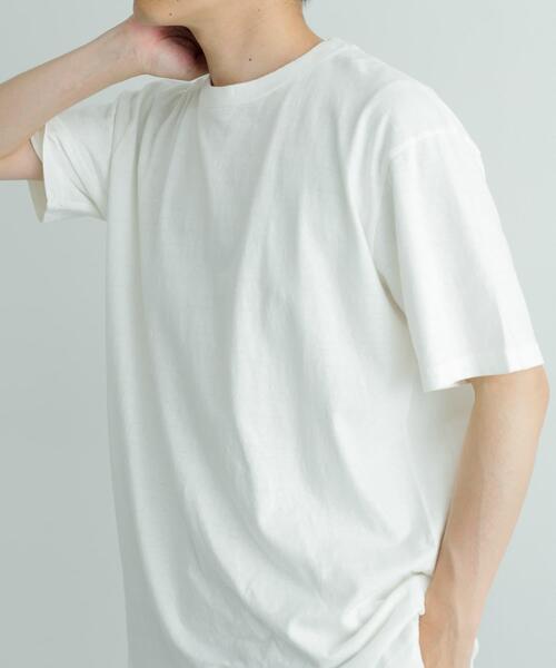 Healthknit（ヘルスニット）の「Healthknit　Made In Japan 1-Pack T-Shirts（Tシャツ/カットソー・メンズ・ホワイト/ブラック・SMALL/MEDIUM/LARGE）」の4枚目の写真