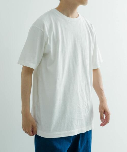 Healthknit（ヘルスニット）の「Healthknit　Made In Japan 1-Pack T-Shirts（Tシャツ/カットソー・メンズ・ホワイト/ブラック・SMALL/MEDIUM/LARGE）」の5枚目の写真