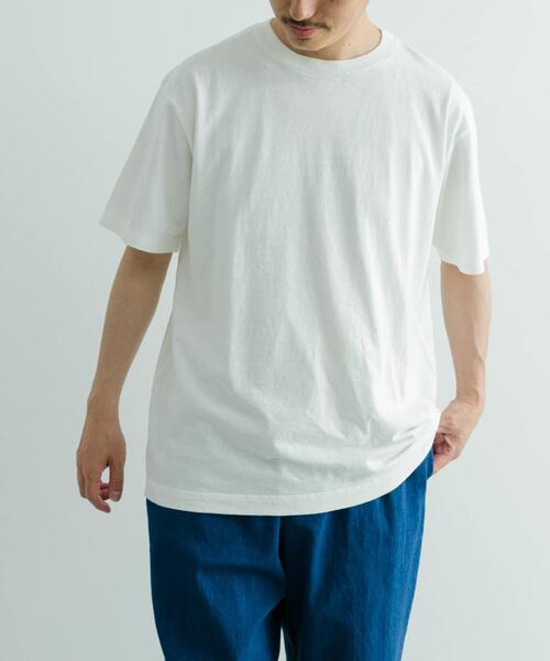 Healthknit（ヘルスニット）の「Healthknit　Made In Japan 1-Pack T-Shirts（Tシャツ/カットソー・メンズ・ホワイト/ブラック・SMALL/MEDIUM/LARGE）」の6枚目の写真