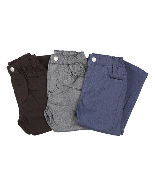 DILASH（ディラッシュ）の「ストレッチストレートパンツ（チノパンツ・キッズ・ネイビー/ブラウン/ブラック・90/100/110/120/130/140）」の5枚目の写真