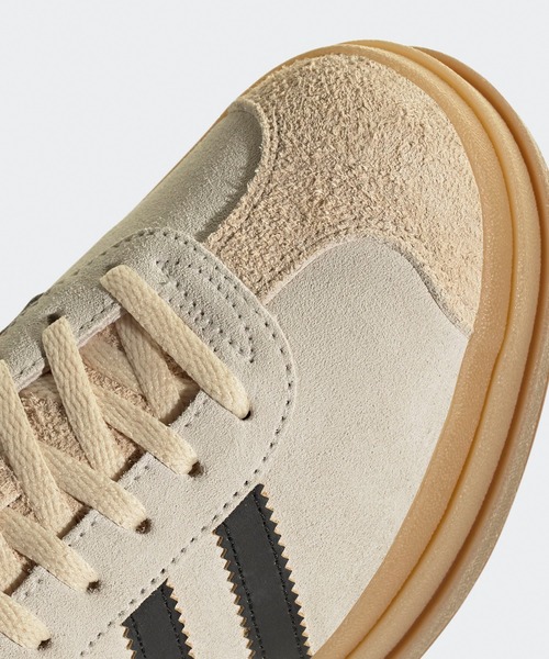 adidas(アディダス)の「adidas/アディダス GAZELLE BOLD W スニーカー(スニーカー・メンズ・グレー×ホワイト/ベージュ/クリーム/ピンク/ブラック・25/24.5/24/23.5/23/26/26.5/27/27.5/28)」の19枚目の写真