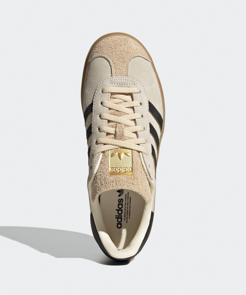 adidas(アディダス)の「adidas/アディダス GAZELLE BOLD W スニーカー(スニーカー・メンズ・グレー×ホワイト/ベージュ/クリーム/ピンク/ブラック・25/24.5/24/23.5/23/26/26.5/27/27.5/28)」の14枚目の写真