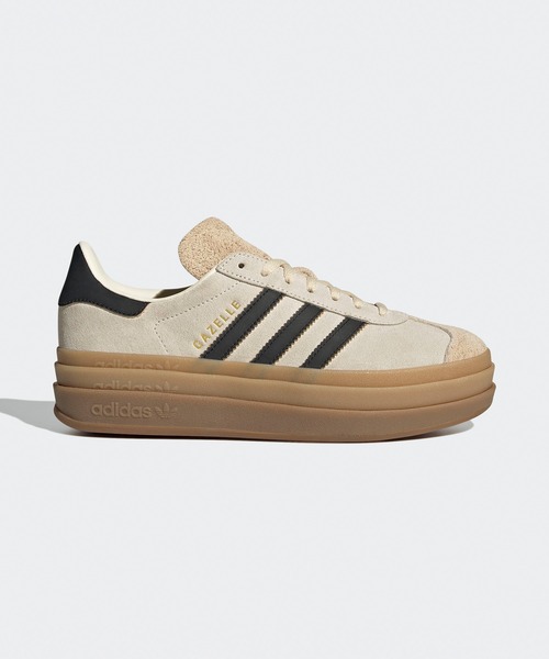 adidas(アディダス)の「adidas/アディダス GAZELLE BOLD W スニーカー(スニーカー・メンズ・グレー×ホワイト/ベージュ/クリーム/ピンク/ブラック・25/24.5/24/23.5/23/26/26.5/27/27.5/28)」の21枚目の写真