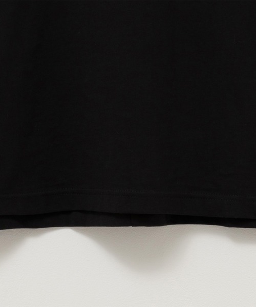 HusHusH(ハッシュアッシュ)の「HusHusH ハッシュアッシュ シルケット 袖切り替え Tシャツ(Tシャツ/カットソー・レディース・ホワイト/ベージュ/ブラック・M/L)」の14枚目の写真