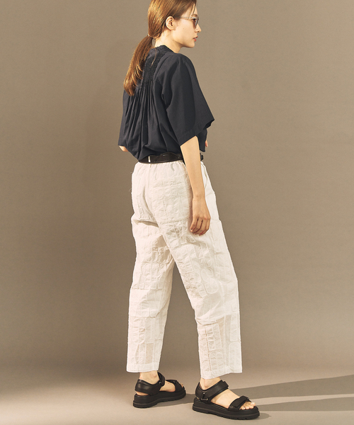 FRAMeWORK（フレームワーク）の「OUT OF FRAMe Khadi pintuck シャツ（シャツ/ブラウス・レディース・スミクロ/ホワイト・FREE）」の6枚目の写真