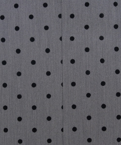 ROYAL PARTY（ロイヤルパーティー）の「スリットファスナードットタイトスカート（スカート・レディース・グレー/ブラック/その他1・FREE）」の16枚目の写真