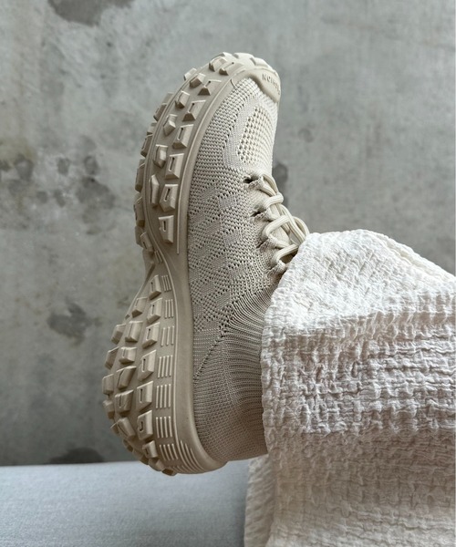 lawgy（ラウジー）の「different material platform shoes