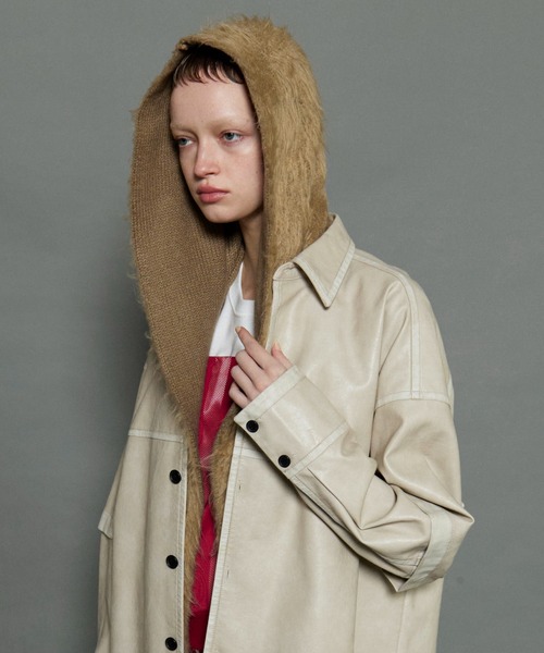 MAISON SPECIAL（メゾンスペシャル）の「Reversible Hood Muffler