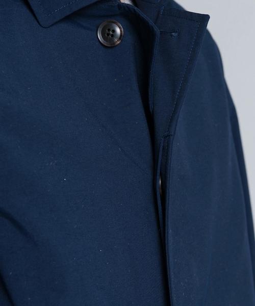 green label relaxing（グリーンレーベルリラクシング）の「□3LYR PRIMA/LNR ステンカラーコート◆（ステンカラーコート・メンズ・ベージュ/ネイビー・MEDIUM/LARGE/SMALL/X-LARGE）」の7枚目の写真