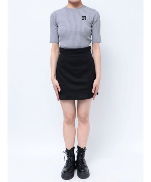 カレンミレン☆ブラック、ブラッシュ☆ハイウエストミニスカート ハイウエストミニスカート（スカート）｜EVRIS（エヴリス）の