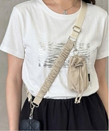 Per sist ence（パーシエンス）の「巾着ポーチ付くしゅくしゅストラップ（スマホグッズ）」