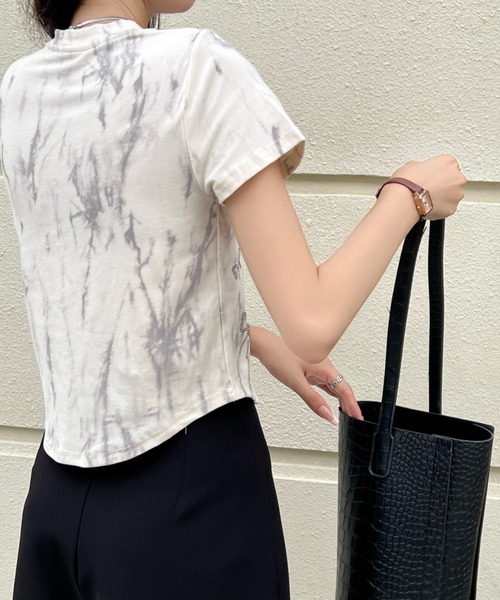 Achic(アシック)の「トップス(Tシャツ/カットソー・レディース・オフホワイト/アイボリー/ダークベージュ・M)」の20枚目の写真