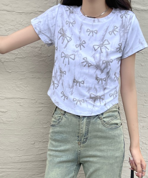 Achic(アシック)の「トップス(Tシャツ/カットソー・レディース・オフホワイト/アイボリー/ダークベージュ・M)」の14枚目の写真