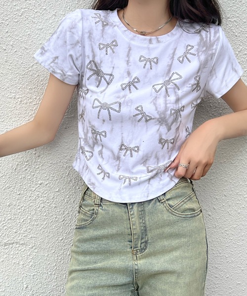 Achic(アシック)の「トップス(Tシャツ/カットソー・レディース・オフホワイト/アイボリー/ダークベージュ・M)」の19枚目の写真