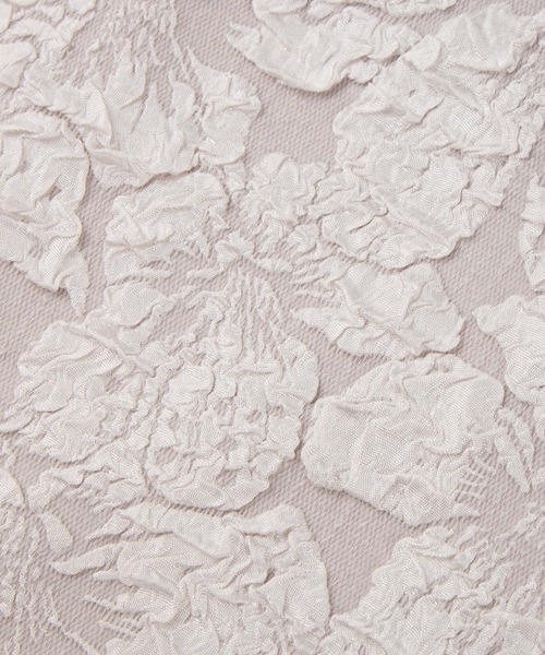 SAISON DE PAPILLON（セゾンドパピヨン）の「ジャガード生地バックスリットキャミワンピース（ワンピース・レディース・グレー/ブラック/ダークブラウン・S/M/L）」の20枚目の写真