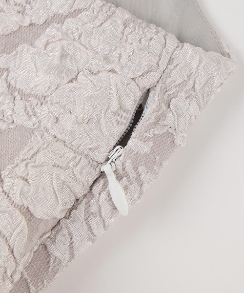 SAISON DE PAPILLON（セゾンドパピヨン）の「ジャガード生地バックスリットキャミワンピース（ワンピース・レディース・グレー/ブラック/ダークブラウン・S/M/L）」の22枚目の写真