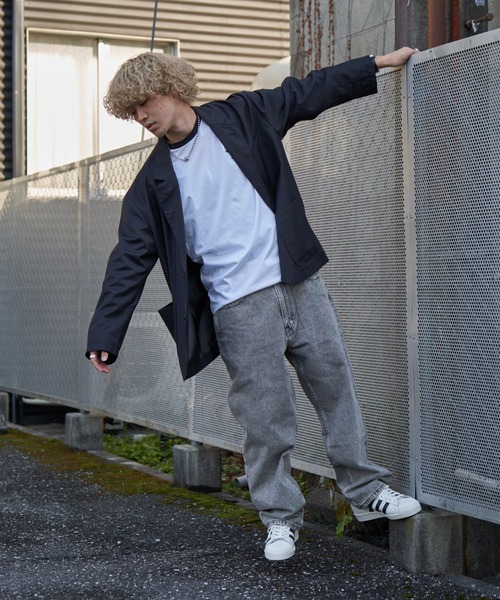 Levi's（リーバイス）の「[LEVI’S/リーバイス] SILVER TAB ルーズシルエット デニムパンツ（デニムパンツ・メンズ・ライトインディゴブルー/ブラック・32/34/28/30）」の2枚目の写真