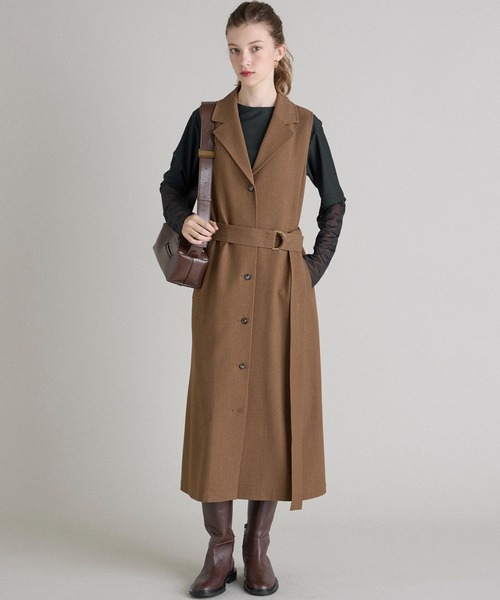 INED CLARO（イネドクラロ）の「TRストレッチジレワンピース