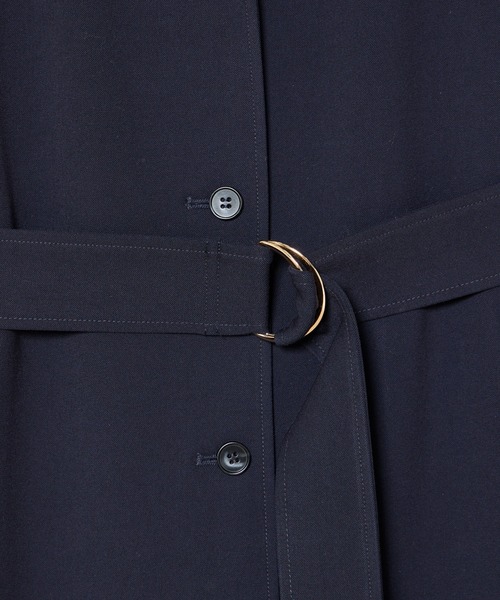 INED CLARO（イネドクラロ）の「TRストレッチジレワンピース【セットアップ対応】（ワンピース・レディース・ネイビー/ブラウン/サンドグレー・フリー）」の22枚目の写真