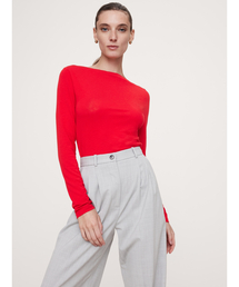 Banana Republic（バナナリパブリック）の「レーヨンウール ボートネック トップス（Tシャツ/カットソー）」