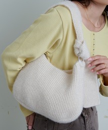 CIAOPANIC TYPY | ねじりデザインラメニットBAG(ショルダーバッグ)
