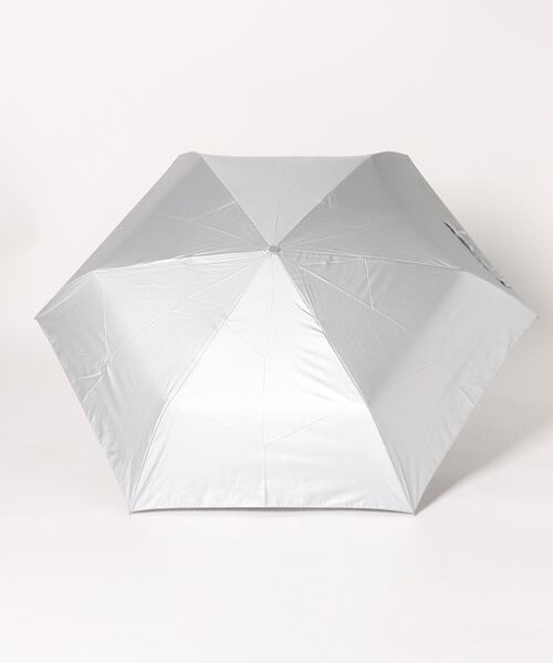 Waterfront（ウォーターフロント）の「銀行員の日傘 UVカット率99.9%以上【Waterfront】（折りたたみ傘・レディース・シルバー・F）」の3枚目の写真