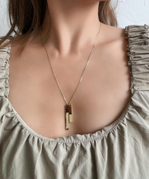 emouv by est（エモーヴバイエスト）の「スティックネックレス（ネックレス・レディース・ゴールド/シルバー・FREE）」の2枚目の写真