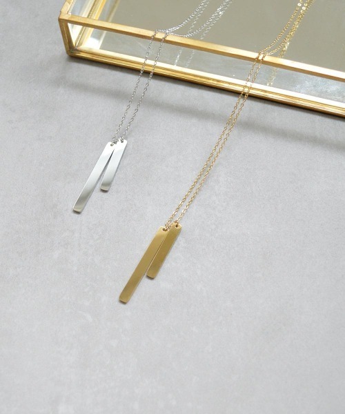 emouv by est（エモーヴバイエスト）の「スティックネックレス（ネックレス・レディース・ゴールド/シルバー・FREE）」の9枚目の写真