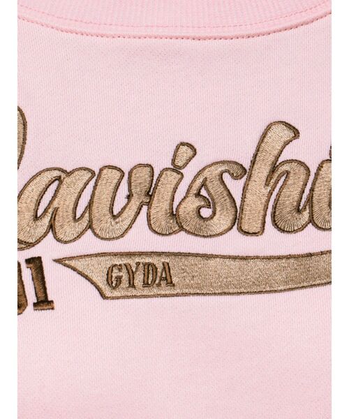 GYDA（ジェイダ）の「Ravishingショートスウェットプルオーバー（スウェット・レディース・オフホワイト/ブラック/ピンク・FREE）」の17枚目の写真