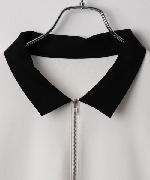 BROWNY(ブラウニー)の「BROWNY/ドルマンポンチハーフZIPT(Tシャツ/カットソー・メンズ・ホワイト/ブルー・LARGE/MEDIUM)」の22枚目の写真