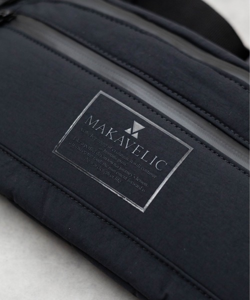 【セール】★MAKAVELIC★ GRAVITY WAIST BAG（ボディバッグ/ウエストポーチ）｜MAKAVELIC（マキャベリック）