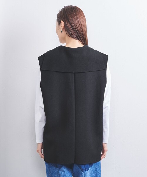PROTAGONISTA（プロタゴニスタ）の「【別注】＜PROTAGONISTA＞セーラーカラー ノースリーブ トップス/ベスト（ベスト・レディース・ブラック・FREE）」の8枚目の写真