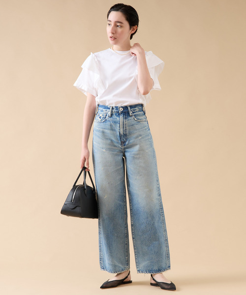 martinique(マルティニーク)の「【upper hights/アッパーハイツ】N1C201502AGM THE NIECE(デニムパンツ・レディース・ブルー・22/23/24)」の5枚目の写真