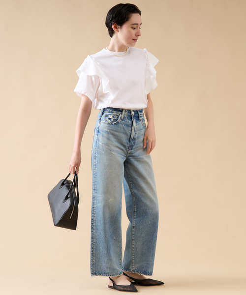 martinique(マルティニーク)の「【upper hights/アッパーハイツ】N1C201502AGM THE NIECE(デニムパンツ・レディース・ブルー・22/23/24)」の6枚目の写真