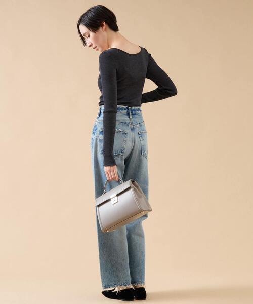 martinique(マルティニーク)の「【upper hights/アッパーハイツ】N1C201502AGM THE NIECE(デニムパンツ・レディース・ブルー・22/23/24)」の10枚目の写真