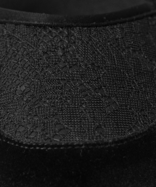 WEGO(ウィゴー)の「WEGO/レースアップベルクロシューズ(バレエシューズ・レディース・オフホワイト/ブラック・MEDIUM/LARGE)」の3枚目の写真