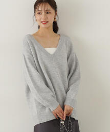 PROPORTION BODY DRESSING | 深Ｖニット / 1214270013(ニット/セーター)