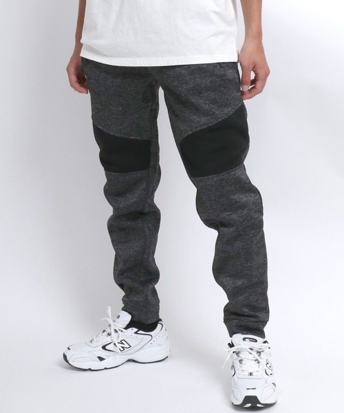 Salong hameu（サロン ハミュー）の「ニットフリース裏起毛スウェットジョガーパンツ メンズ レディース ユニセックス（スウェットパンツ・メンズ・グレー系その他2/グレー/チャコールグレー/ブラック系その他/ブラック/グレー系その他・M/L/LL）」の3枚目の写真