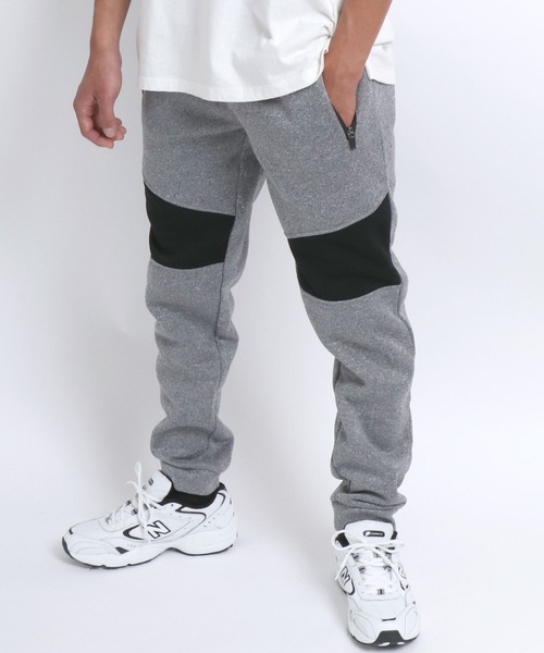 Salong hameu（サロン ハミュー）の「ニットフリース裏起毛スウェットジョガーパンツ メンズ レディース ユニセックス（スウェットパンツ・メンズ・グレー系その他2/グレー/チャコールグレー/ブラック系その他/ブラック/グレー系その他・M/L/LL）」の5枚目の写真