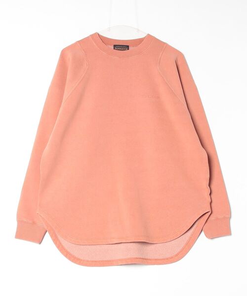 PENDLETON（ペンドルトン）の「ピグメントダイEMBチュニック（WOMEN)（チュニック・レディース・チャコールグレー/ベージュ系その他/コーラルピンク・FREE）」の3枚目の写真