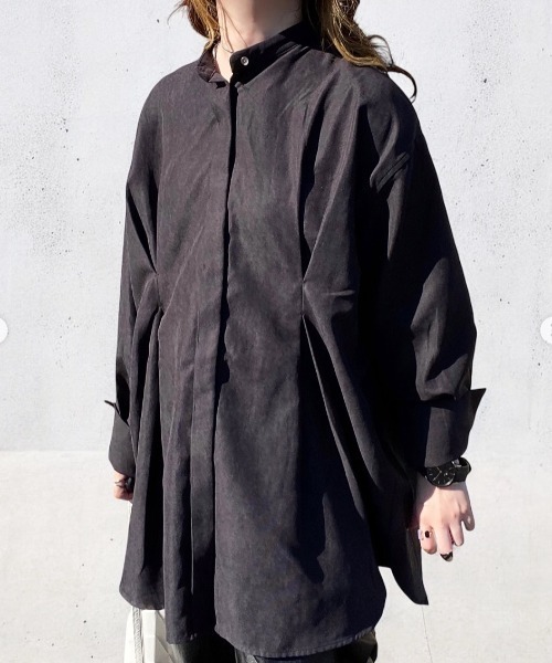 【セール】コール天 タックスリットシャツ（シャツ/ブラウス）｜LOSUCA（ロスカ）