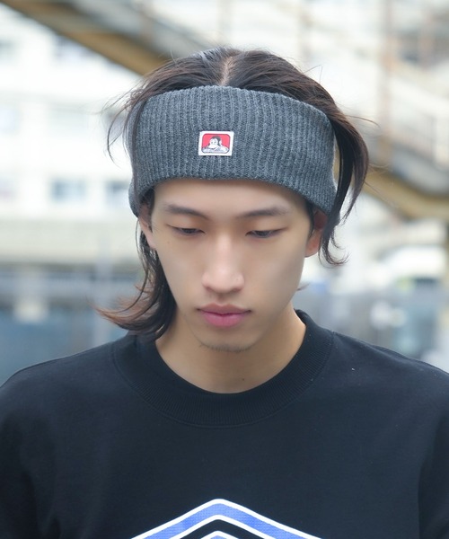 BEN DAVIS（ベンデイビス）の「【BEN DAVIS/ベンデイビス】ヘアバンド（ヘアバンド・メンズ・チャコールグレー/ブラック/グリーン/オレンジ・FREE）」の3枚目の写真