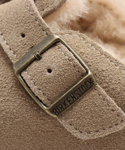 BIRKENSTOCK BOSTON SHEARLING LEVE TAUPE LAF